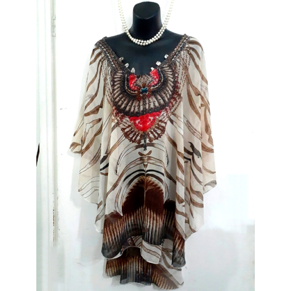 Top KAFTAN ONE-SIZE - Picture 1 of 2